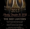 Red Lantern New Years Eve 2013